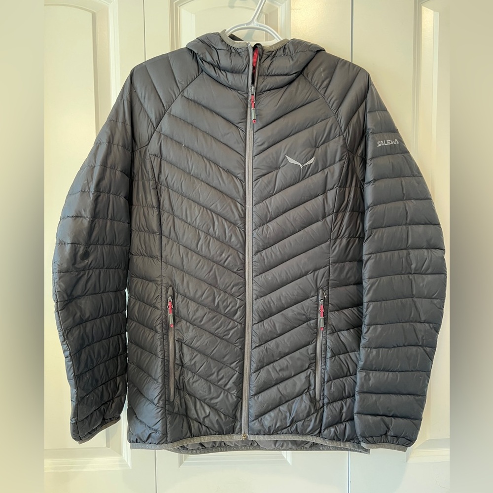 Salewa Gray Quilted Jacket